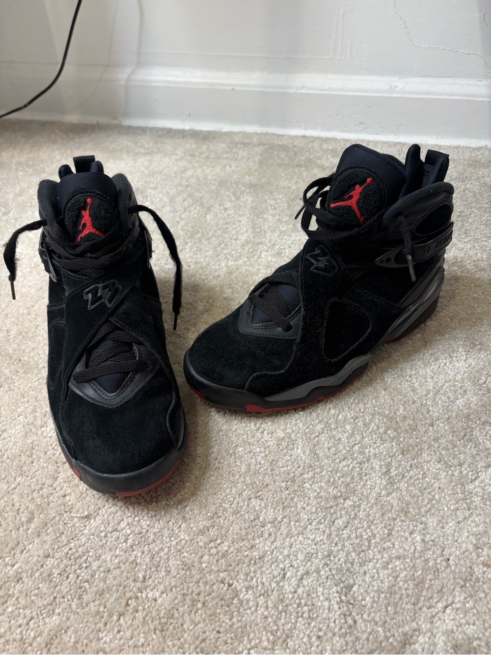Air Jordan 8 RETRO “BRED” 7.5MEN/9WOMEN